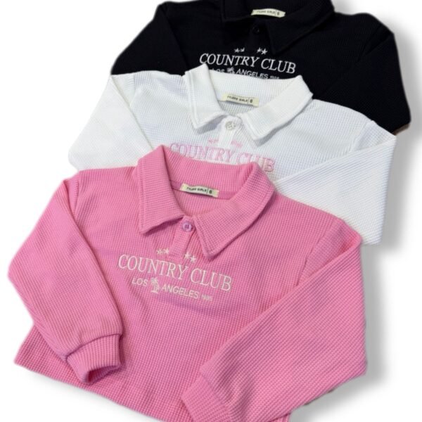 Polera cuello camisero cambiado